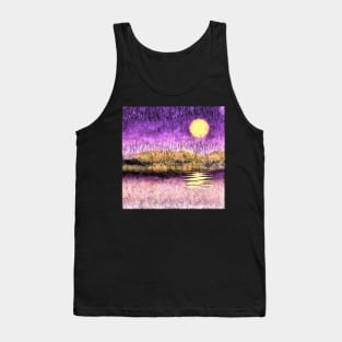 Purple sunset Tank Top